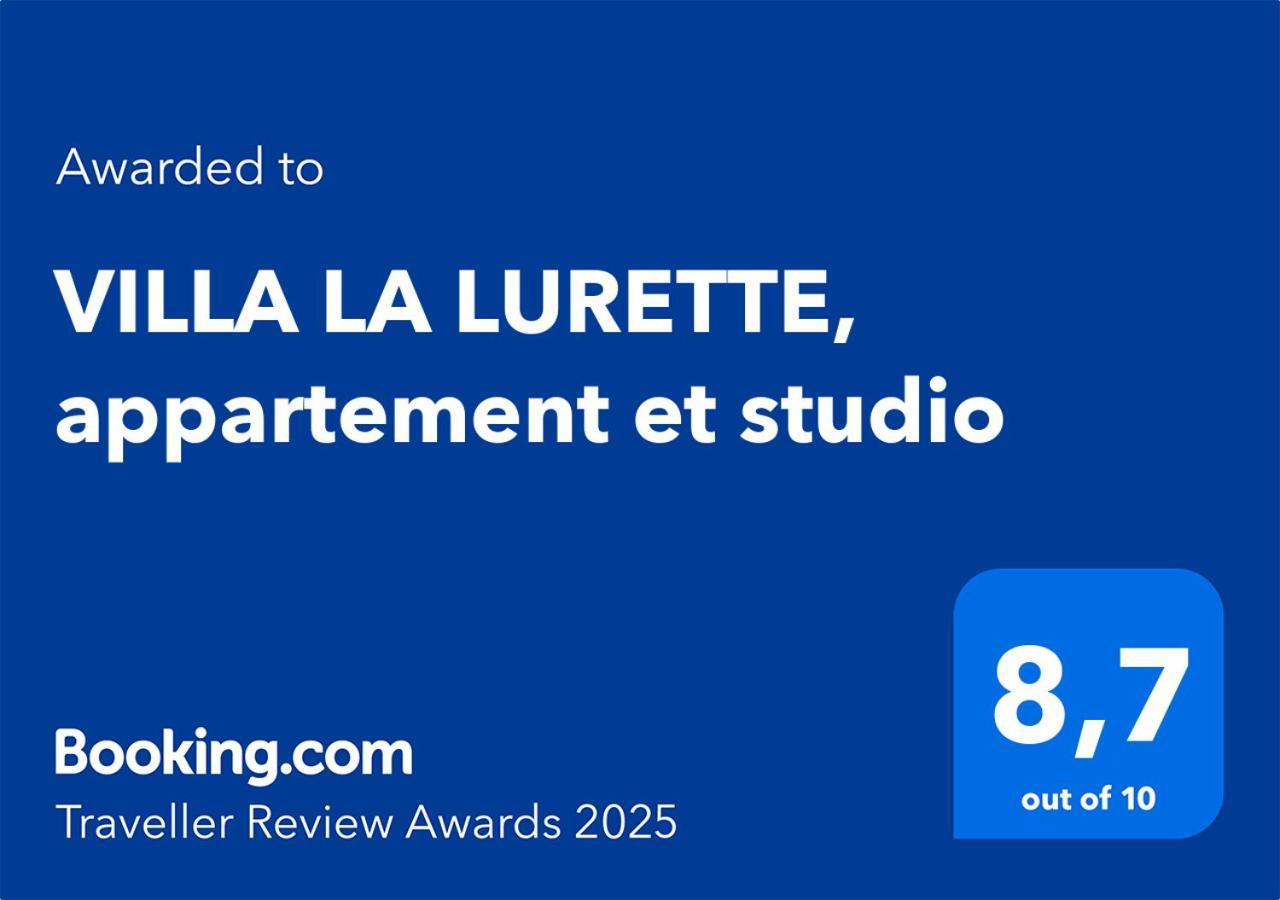 Villa La Lurette, Appartement Et Studio Saint-Étienne-les-Orgues Екстериор снимка